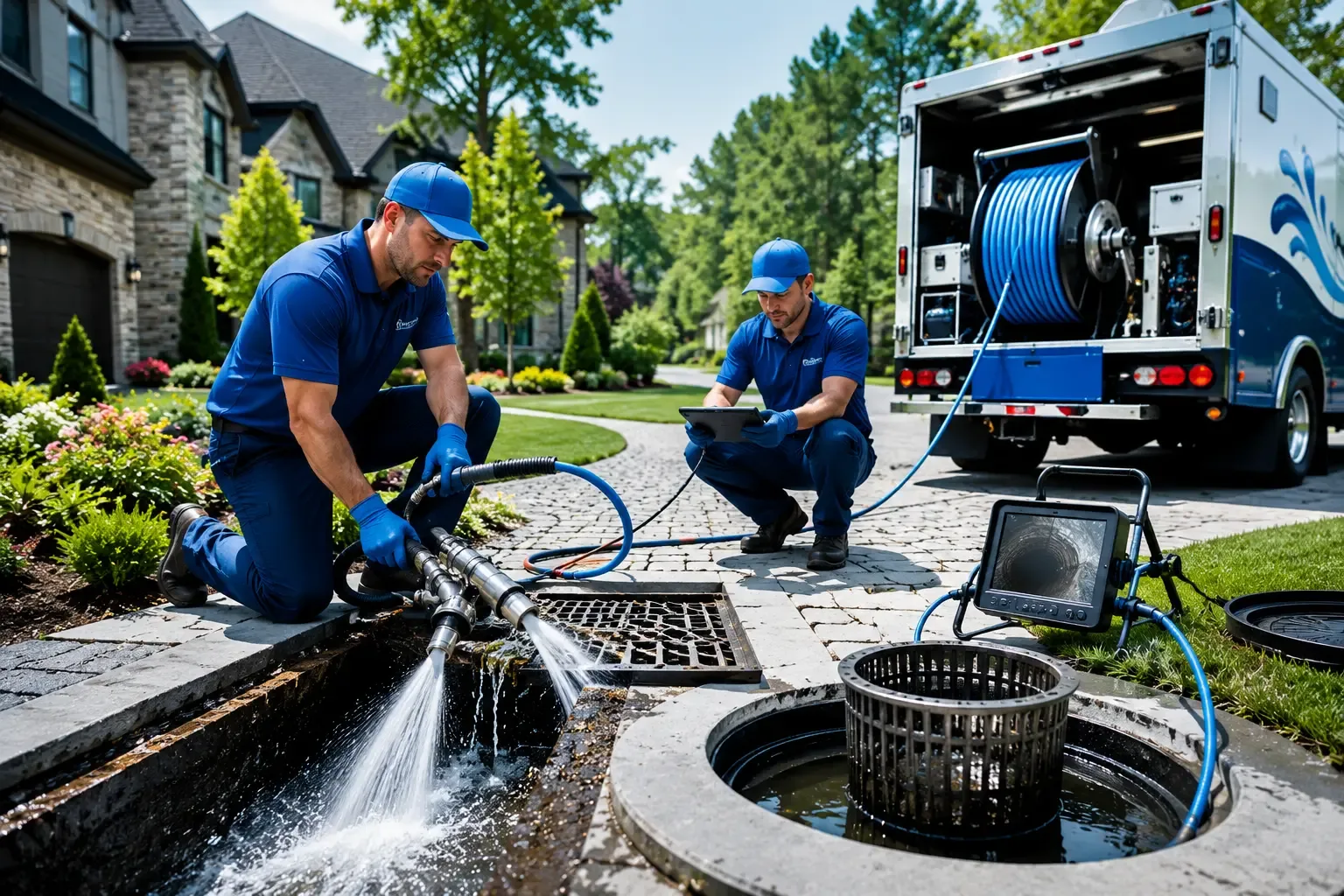 Local outdoor drain cleaning professionals in Braddyville, IA